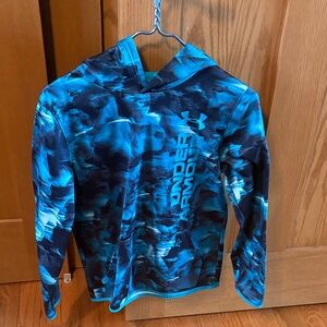 Under Armour Kids Ocean Blue Rashguard